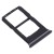Sim Card Holder Tray For Vivo Iqoo U1 Black - Maxbhi Com