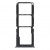 Sim Card Holder Tray For Realme Q3 5g Black - Maxbhi Com