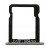 Sim Card Holder Tray For Huawei Ascend G7 Black - Maxbhi Com