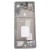 Lcd Frame Middle Chassis For Lg Velvet White By - Maxbhi Com