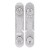 Volume Side Button Outer For Apple Iphone Se 3rd Gen 2022 White By - Maxbhi Com