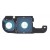 Camera Lens Glass With Frame For Samsung Galaxy Z Flip6 Black By - Maxbhi Com