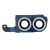 Camera Lens Glass With Frame For Samsung Galaxy Z Flip6 Blue By - Maxbhi Com