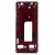 Lcd Frame Middle Chassis For Sony Xperia 5 Red By - Maxbhi Com