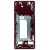 Lcd Frame Middle Chassis For Sony Xperia 5 Red By - Maxbhi Com