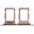 Sim Card Holder Tray For Apple Iphone 16 Pro Max Gold - Maxbhi Com