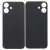 Back Panel Cover For Apple Iphone 16 Plus Black - Maxbhi Com