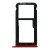 Sim Card Holder Tray For Meizu M5c Red - Maxbhi Com