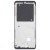 Lcd Frame Middle Chassis For Vivo Y15s 2021 Black By - Maxbhi Com