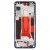 Lcd Frame Middle Chassis For Oppo Reno 3 5g Blue By - Maxbhi Com
