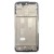 Lcd Frame Middle Chassis For Vivo Y55 5g Black By - Maxbhi Com