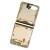 Lcd Frame Middle Chassis For Samsung Galaxy Z Flip Gold By - Maxbhi Com