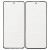 Replacement Front Glass For Realme Gt3 Purple By - Maxbhi Com