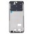 Lcd Frame Middle Chassis For Vivo Y1s Black By - Maxbhi Com