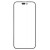 Replacement Front Glass For Apple Iphone 16 Plus Black By - Maxbhi Com
