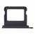 Sim Card Holder Tray For Apple Iphone 16 Plus Black - Maxbhi Com