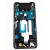 Lcd Frame Middle Chassis For Asus Zenfone 7 Zs670ks Black By - Maxbhi Com