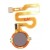 Fingerprint Sensor Flex Cable For Honor V9 Play Gold By - Maxbhi Com