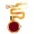 Fingerprint Sensor Flex Cable For Honor V9 Play Red By - Maxbhi Com
