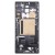 Lcd Frame Middle Chassis For Zte Nubia Red Magic 8s Pro Black By - Maxbhi Com