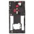 Middle Frame Ring Only For Sony Xperia Ion Lte Lt28i White By - Maxbhi Com