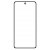 Replacement Front Glass For Realme Gt 6t Black By - Maxbhi Com