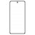 Replacement Front Glass For Realme Gt 6t Black By - Maxbhi Com