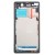 Lcd Frame Middle Chassis For Sony Xperia Z2 D6502 Black By - Maxbhi Com