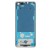 Lcd Frame Middle Chassis For Xiaomi Redmi Note 14 Pro 5g White By - Maxbhi Com