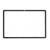 Replacement Front Glass For Samsung Galaxy Tab S9 Fe Silver By - Maxbhi Com