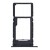 Sim Card Holder Tray For Samsung Galaxy A16 5g Black - Maxbhi Com