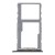 Sim Card Holder Tray For Alcatel 3l 2020 Chrome - Maxbhi Com