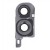 Camera Lens Glass With Frame For Samsung Galaxy Z Flip5 Black By - Maxbhi Com