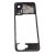 Middle Frame Ring Only For Oppo A78 4g Black By - Maxbhi Com
