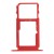 Sim Card Holder Tray For Blackberry Key2 Red - Maxbhi Com