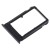 Sim Card Holder Tray For Xiaomi Mi 8 Pro Black - Maxbhi Com