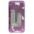 Lcd Frame Middle Chassis For Apple Iphone 16 Plus Pink By - Maxbhi Com