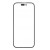 Replacement Front Glass For Apple Iphone 16 Black By - Maxbhi Com