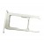 Sim Card Holder Tray For Bluboo Edge White - Maxbhi Com