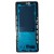 Lcd Frame Middle Chassis For Vivo Y300 Plus 5g Black By - Maxbhi Com