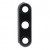 Camera Lens Glass With Frame For Huawei P Smart Pro Black By - Maxbhi Com