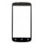 Replacement Front Glass For Htc Z520e Black By - Maxbhi Com
