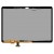 Lcd With Touch Screen For Samsung Galaxy Note 10 1 Smp601 3g Black By - Maxbhi Com
