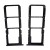 Sim Card Holder Tray For Realme Note 50 Black - Maxbhi Com