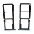 Sim Card Holder Tray For Realme Note 50 Blue - Maxbhi Com