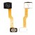 Fingerprint Sensor Flex Cable For Oppo Reno11 F 5g Black By - Maxbhi Com
