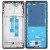 Lcd Frame Middle Chassis For Xiaomi Poco M6 Pro 4g White By - Maxbhi Com