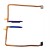 Fingerprint Sensor Flex Cable For Tcl 50 Se Blue By - Maxbhi Com