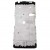 Lcd Frame Middle Chassis For Doogee S41t White By - Maxbhi Com