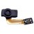 Fingerprint Sensor Flex Cable For Oppo F19 Black By - Maxbhi Com